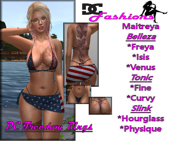 DC Fashion Freedom Rings BOX
