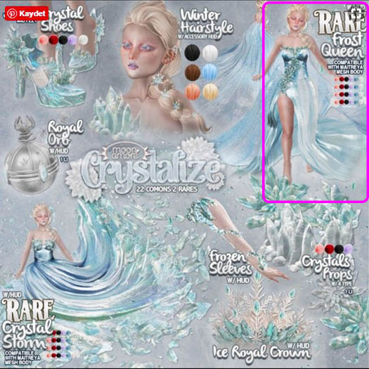 :Moon Amore: Crystallize / Frost Queen RARE