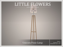 EV Little Flowers // Unicorn Floorlamp