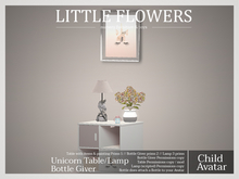 EV Little Flowers // Unicorn Table
