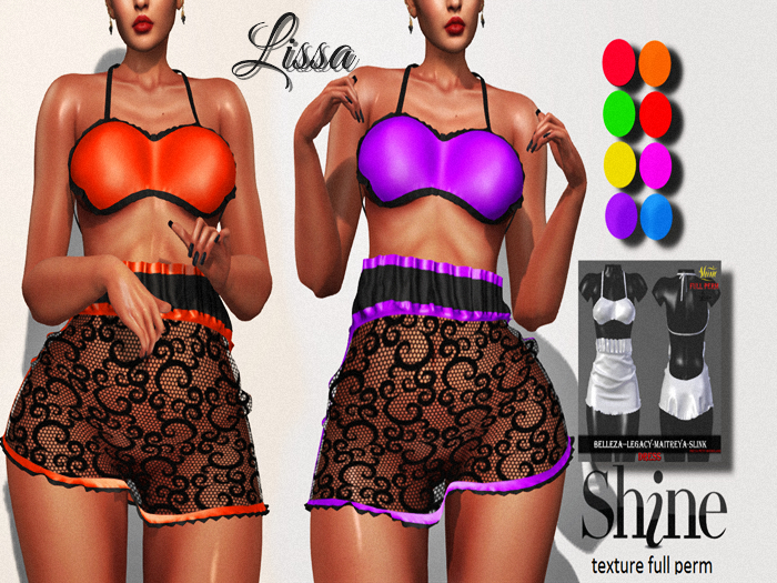 AJ [SHINE FULL PERM] DRESS LISSA  _TEXTURE FULL PERM