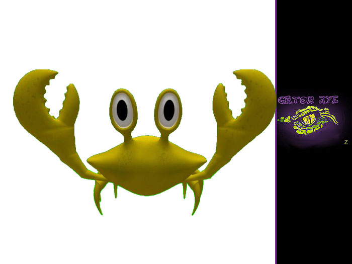 GE GOLD CRAB TOY