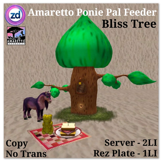 *ZD* Amaretto Ponie Pal Feeder - Bliss Tree