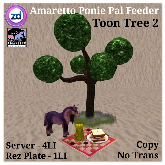*ZD* Amaretto Ponie Pal Feeder - Toon Tree 2