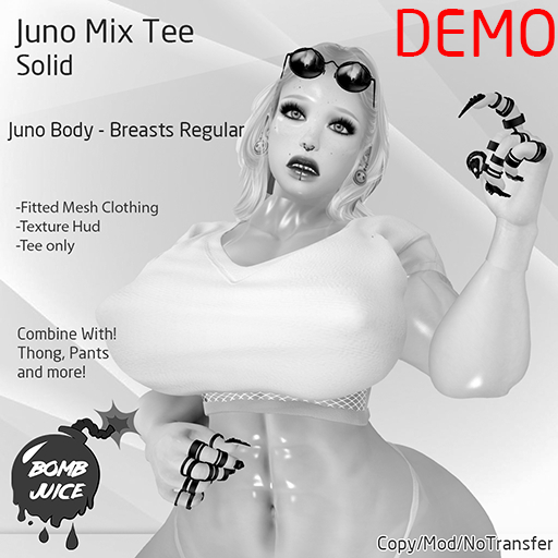 Bomb Juice - MIx Tee Solid [Reg] Juno DEMO