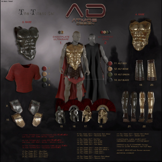 [18] [AD] - The Titans SET Gold - Helm 2