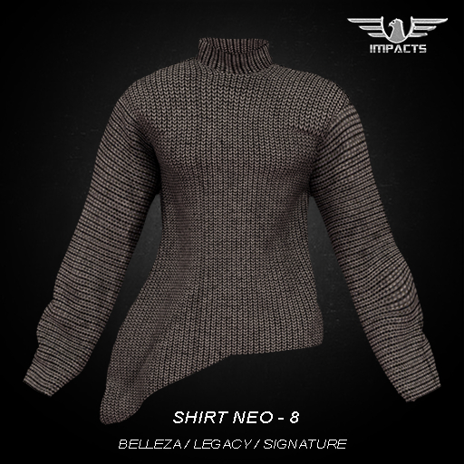 IMPACTS- SHIRT NEO 8 BEL/LEG/SIG