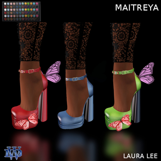 WAD DESIGNS LAURA LEE HEELS MAITREYA