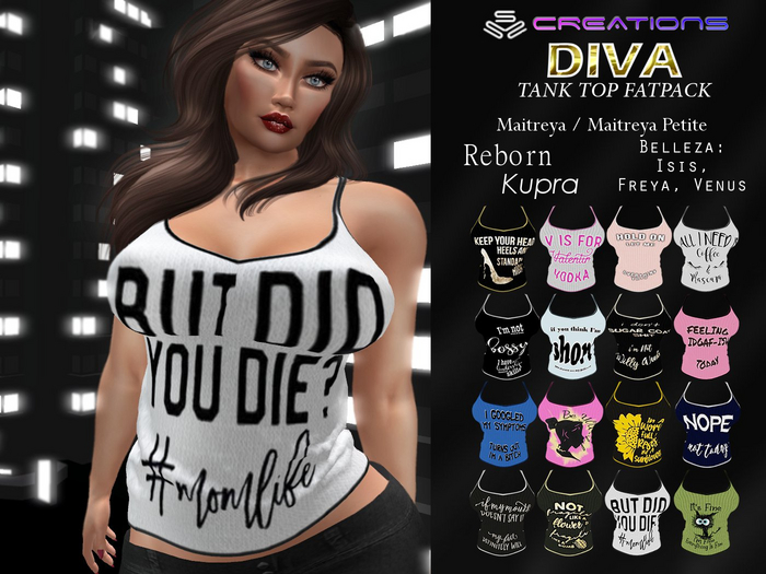 DIVA Tank Top Fatpack