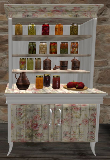 Kitchen cabinet shabby