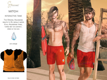 S&P Mitch tank orange - Gianni - Legacy Male - Jake
