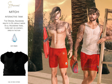 S&P Mitch tank black - Gianni - Legacy Male - Jake