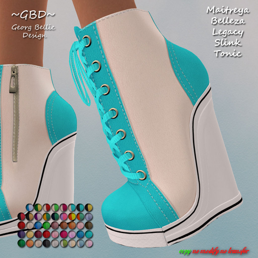 DEMO ~GBD~ Katrina Wedge Sneakers 