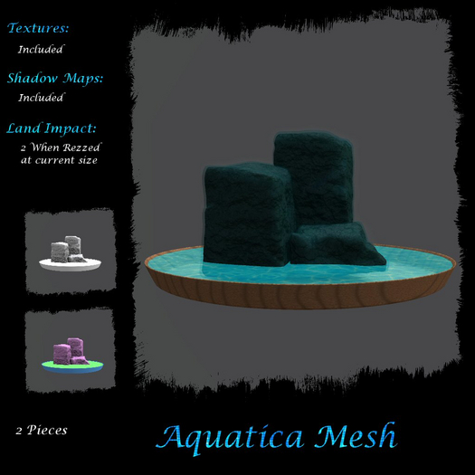 Aquatica Mesh - AM025304 Small Rock Fountain