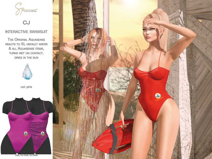 S&P CJ Swimsuit pink - Lara + Petite, Legacy + Perky, Reborn
