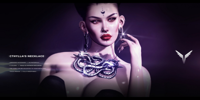 \-VALKYR-/ Cthylla's Necklace \ Silver