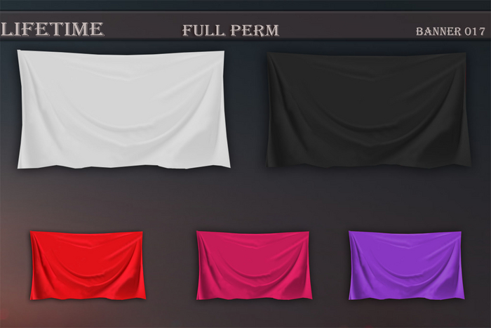 Second Life Marketplace - LIFETIME FULL PERM Banner 017