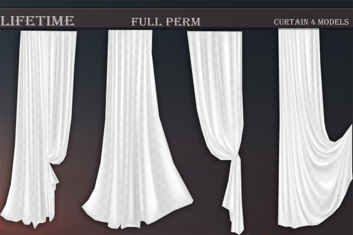 LIFETIME FULL PERM Curtain 4 Models