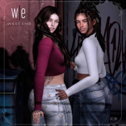 [ west end ] Bento Poses - Ying Yang - Friends Pose [add]