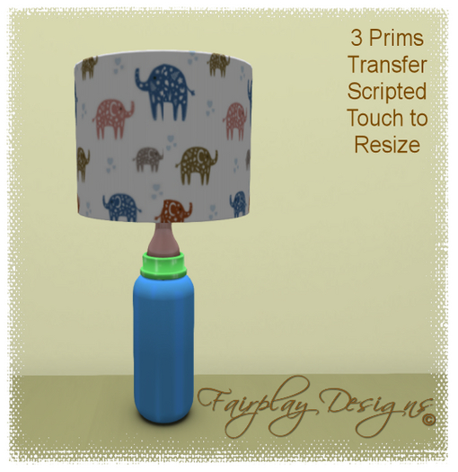 Baby Boy Table Lamp