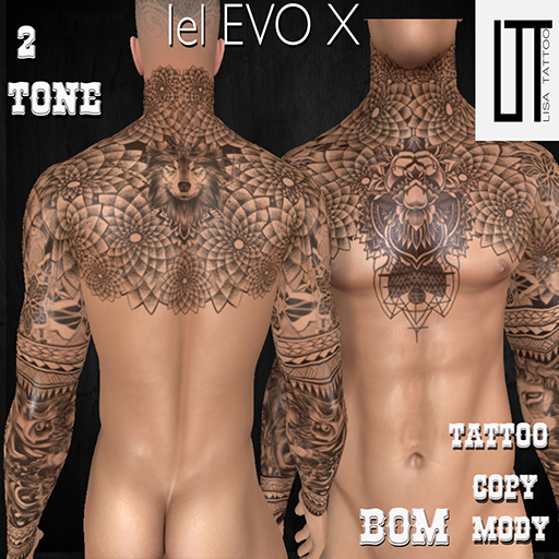 **LisaTattoo pack wolf