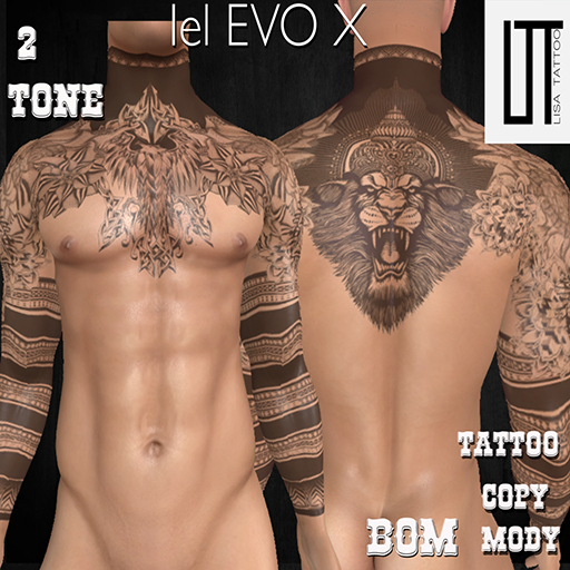 **LisaTattoo pack lion