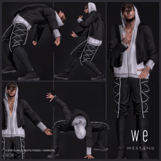 [ west end ] Bento Poses - Male Collection 122 - [add]