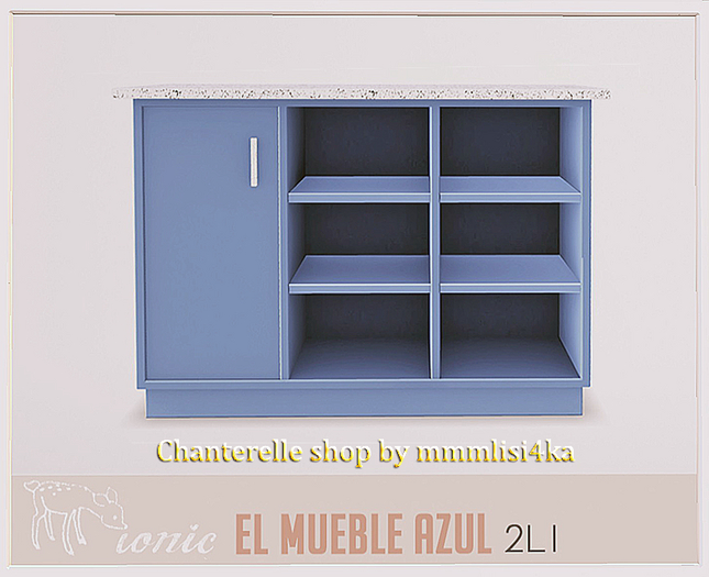 ionic :  El mueble azul