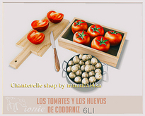 1 ionic : Los tomates y los huevos de codorniz