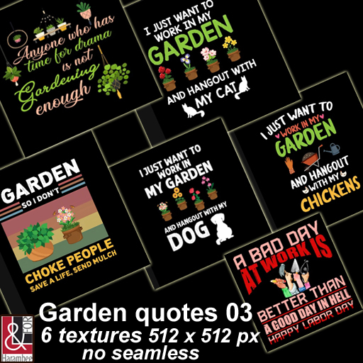 6 Garden quotes FP SET 03