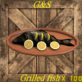 [BOX OF 100] Grilled Fish / Pescado Asado [G&S]