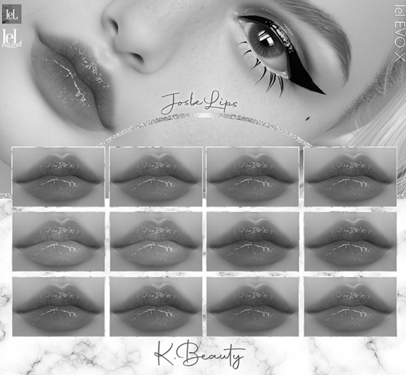 K.BEAUTY - DEMO JOSIE LIPS - LELUTKA EVO - EVO X