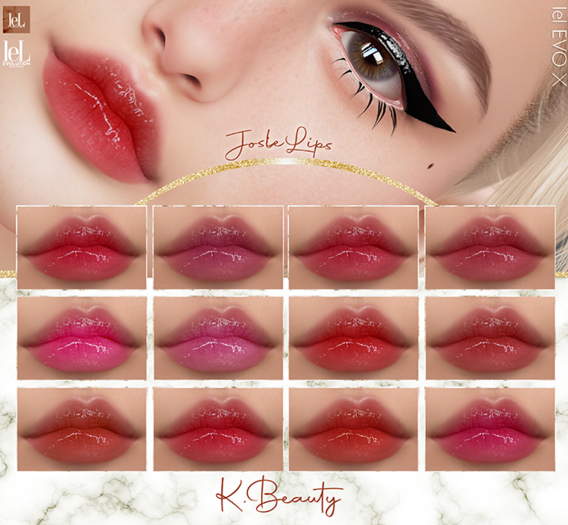 K.BEAUTY - JOSIE LIPS - LELUTKA EVO - EVO X