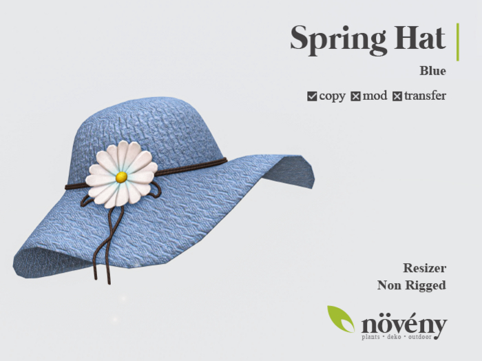 Noveny - Spring Hat - Blue