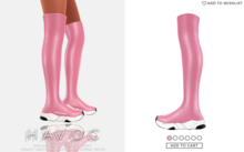 Havoc . Sock Kicks . Pink