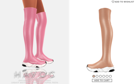 Second Life Marketplace - Havoc . Sock Kicks . Nude