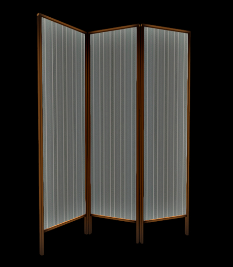 Privacy Screen w/ Stripped Print