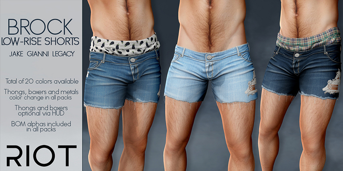 RIOT / Brock Shorts - Fatpack
