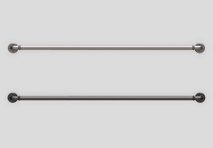 Dahlia - Essential - Clothing Rod - Silvers