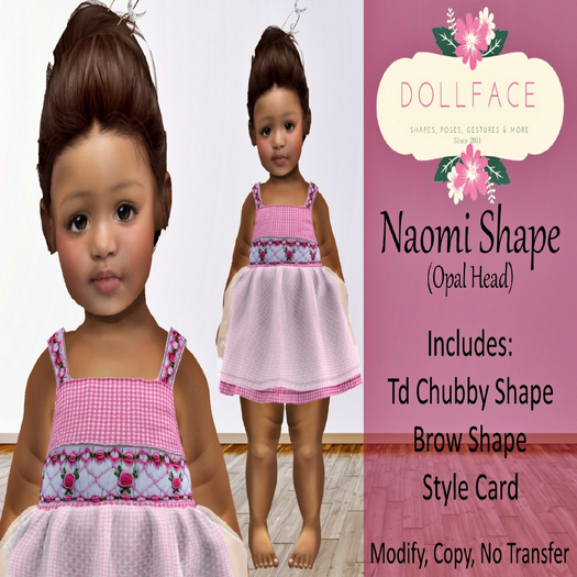 {.: DollFace :.} - Naomi Shape (Opal Head)