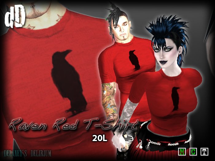 [dD] Poe Raven Red [boxed]