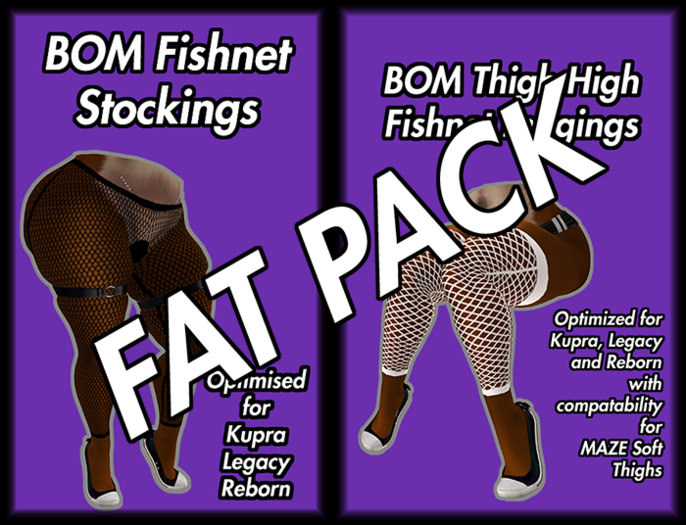 .:ARC:. BOM tintable Fishnets FAT PACK