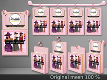 Tessellate Vendor boxes - Pink