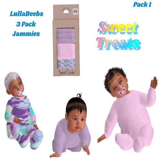 Sweet Treats-LB-SnuggPj-Girls 3 Pack 1