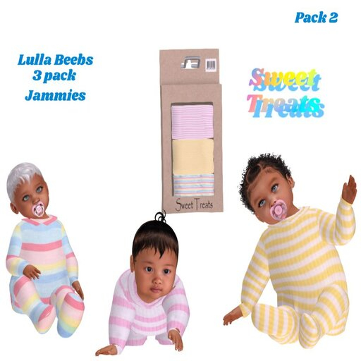 Sweet Treats-LB-SnuggPj-Girls 3 Pack 2