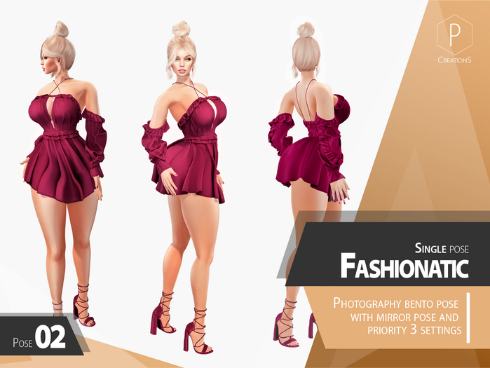 [pCreations] - Poses - Fashionatic - Single - 02