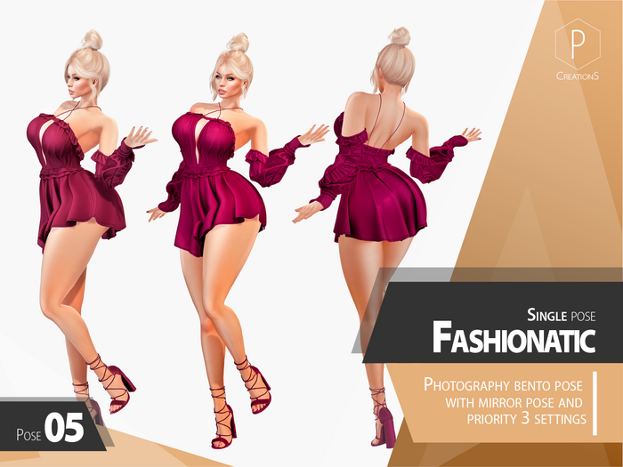 [pCreations] - Poses - Fashionatic - Single - 05