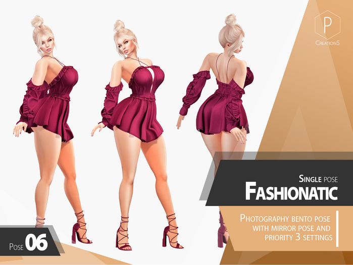 [pCreations] - Poses - Fashionatic - Single - 06