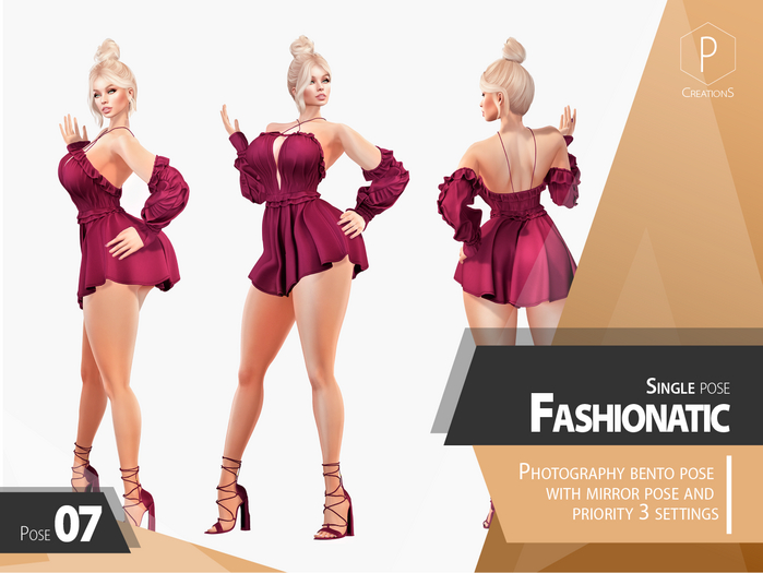 [pCreations] - Poses - Fashionatic - Single - 07