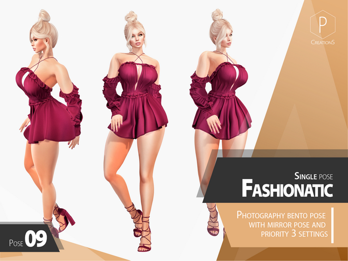 [pCreations] - Poses - Fashionatic - Single - 09